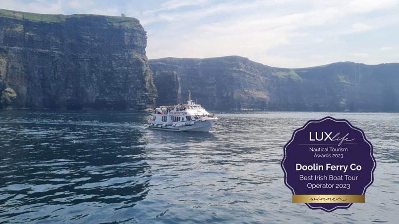 Doolin Ferry named Best Irish Boat Tour Operator 2023